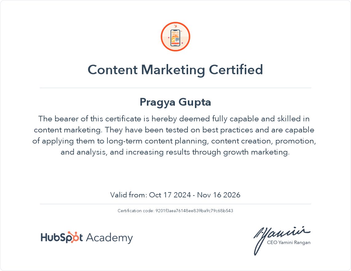 Content Marketing — HubSpot